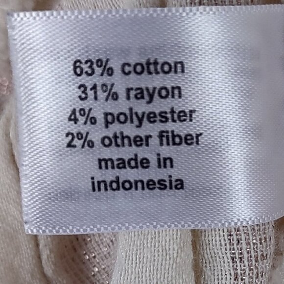 Lane Bryant Womens Cotton Blend Cream Pink Stripe Sleeveless Button Up Top Sz 16 - Picture 10 of 11